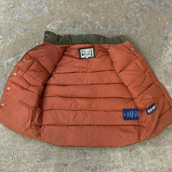 Vintage Penfield Olive Drab Stapleton Down Vest Sz S - Picture 4 of 10